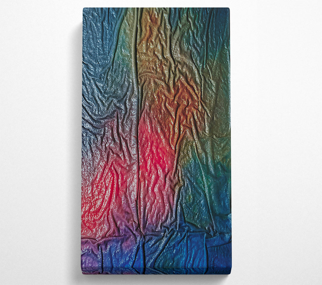  A Canvas Print of The Red Wrinkles Canvas Wall Art