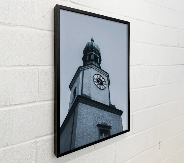 Blue Tower Clockface
