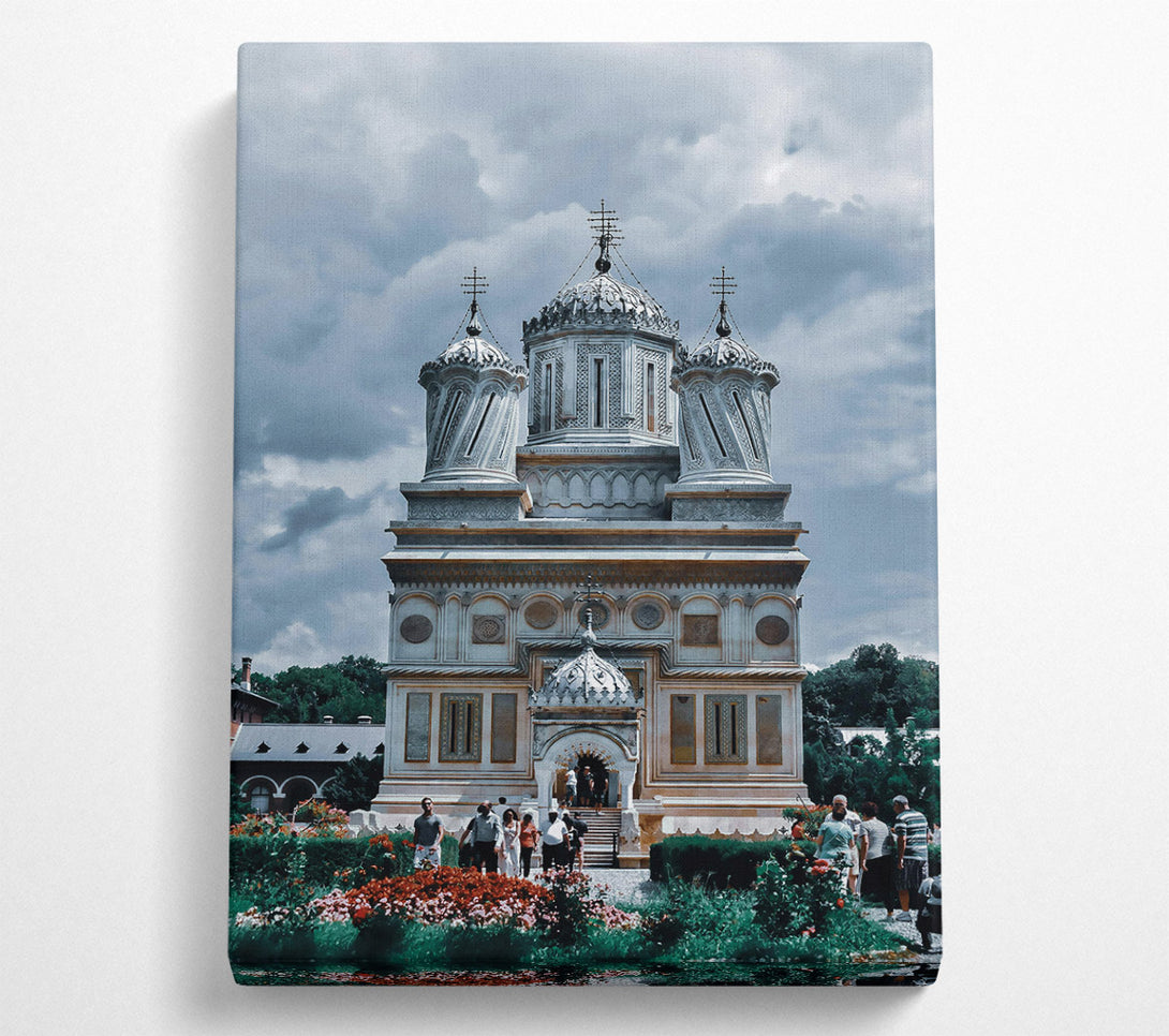  A Canvas Print of The Golden Domes Of Faith Canvas Print