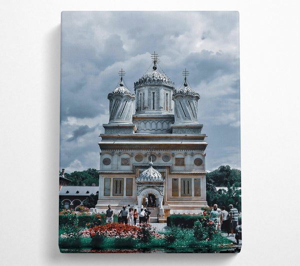  A Canvas Print of The Golden Domes Of Faith Canvas Print