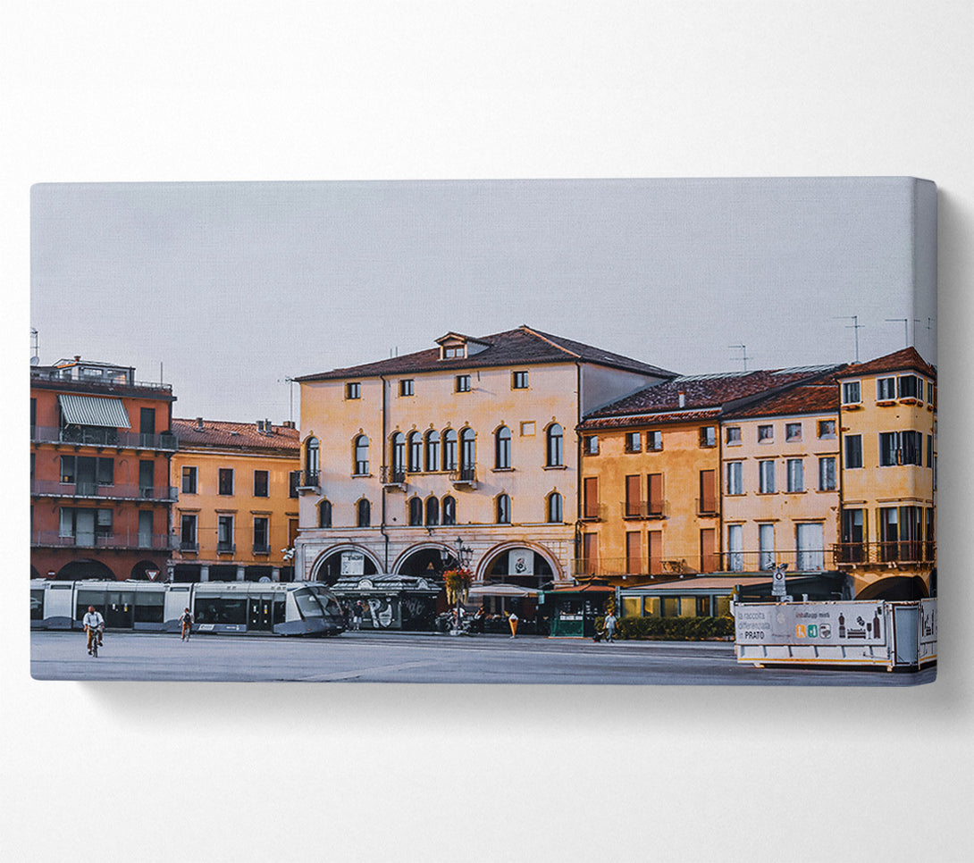  A Canvas Print of Golden Italian Square Canvas Art