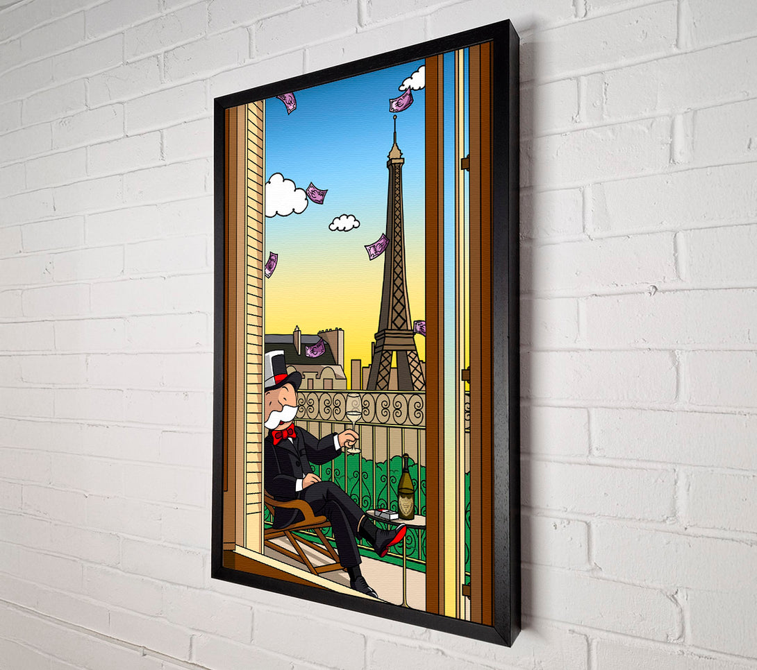  A Canvas Print of Monopoly France Canvas Wall Art