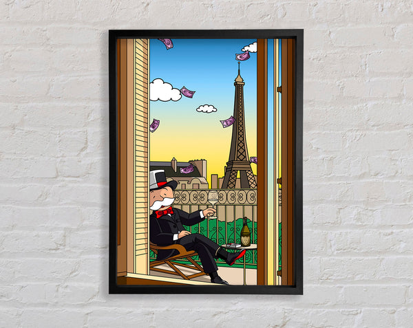 Monopoly France Framed Print