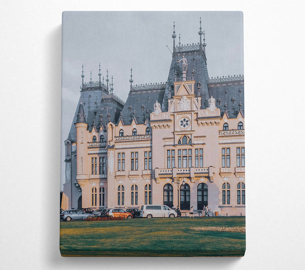  A Canvas Print of Golden Hour Palace Canvas Print