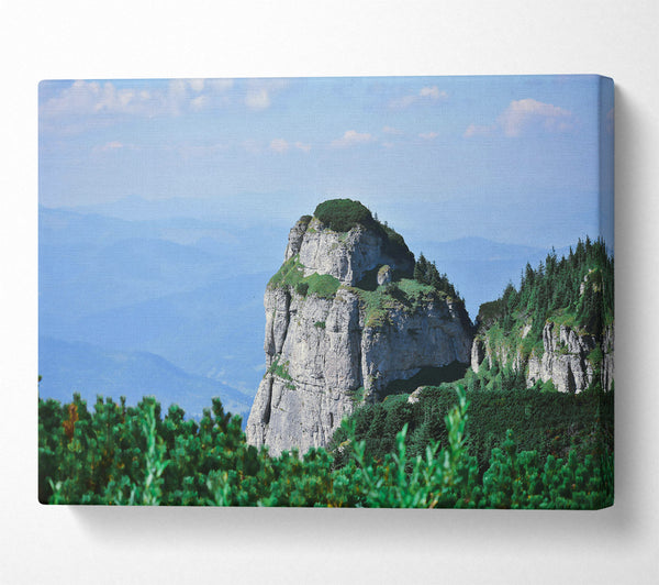  A Canvas Print of Gray Stone Sentinel Canvas Art