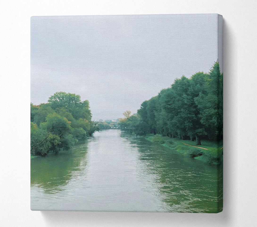  A Canvas Print of Green River Bridge Canvas Wall Art