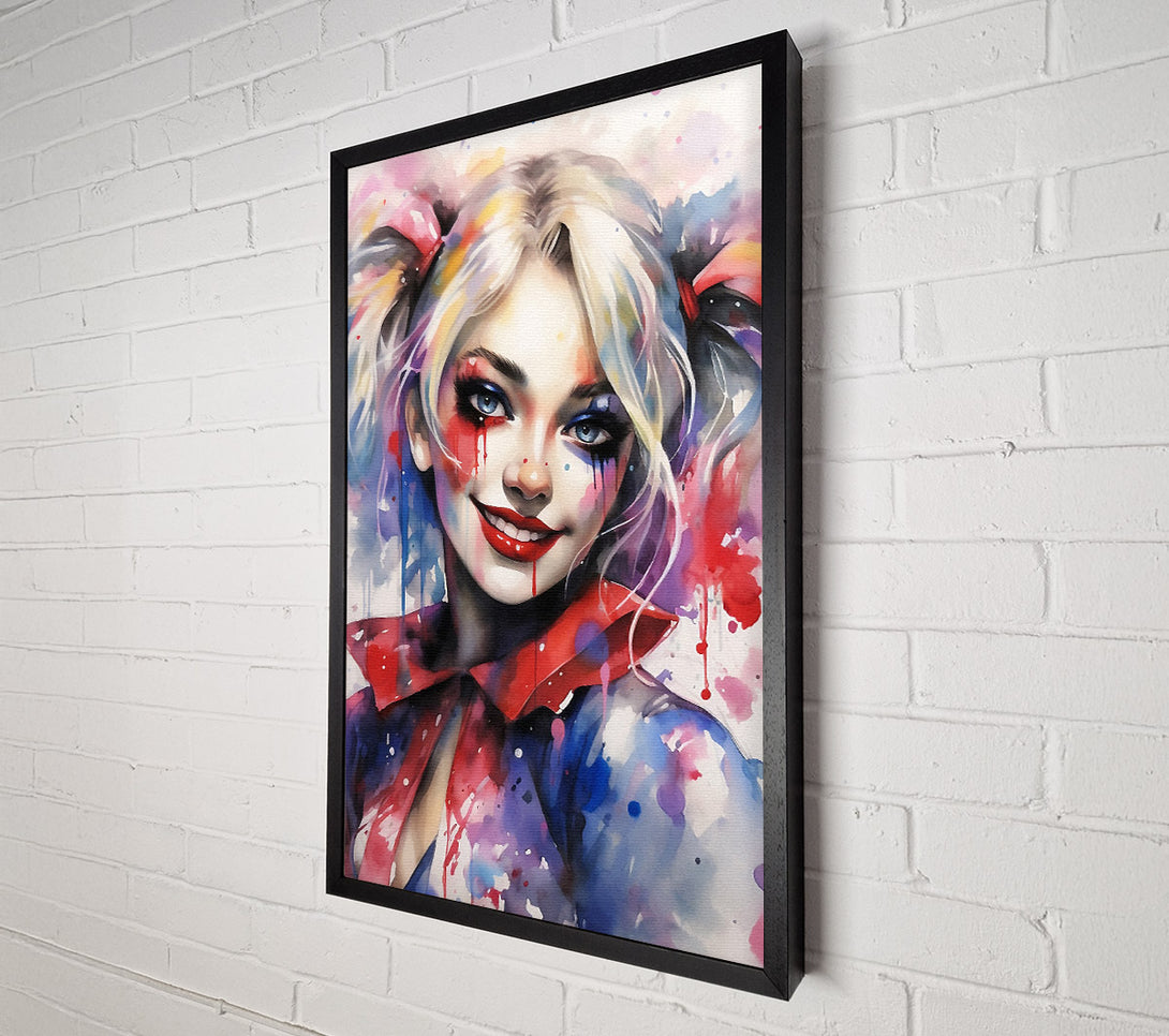  A Canvas Print of Monster Woman Canvas Wall Art