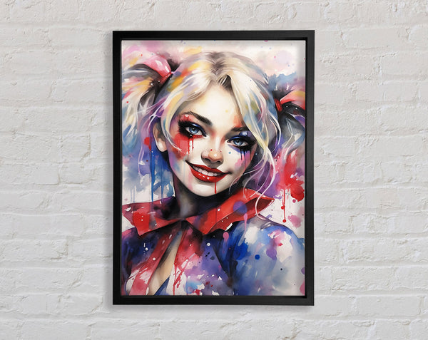 Monster Woman Framed Print