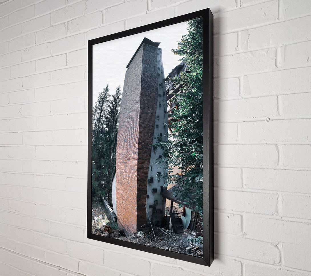  A Canvas Print of The Rusty Brick Wall Canvas Wall Art