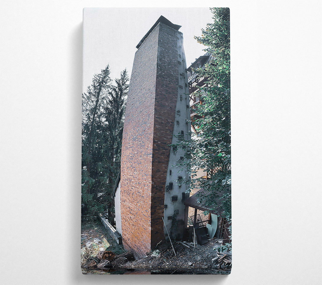 A Canvas Print of The Rusty Brick Wall Canvas Wall Art