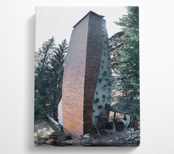  A Canvas Print of The Rusty Brick Wall Canvas Wall Art