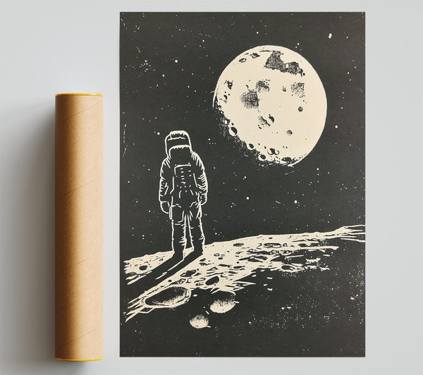 Moon Man Poster