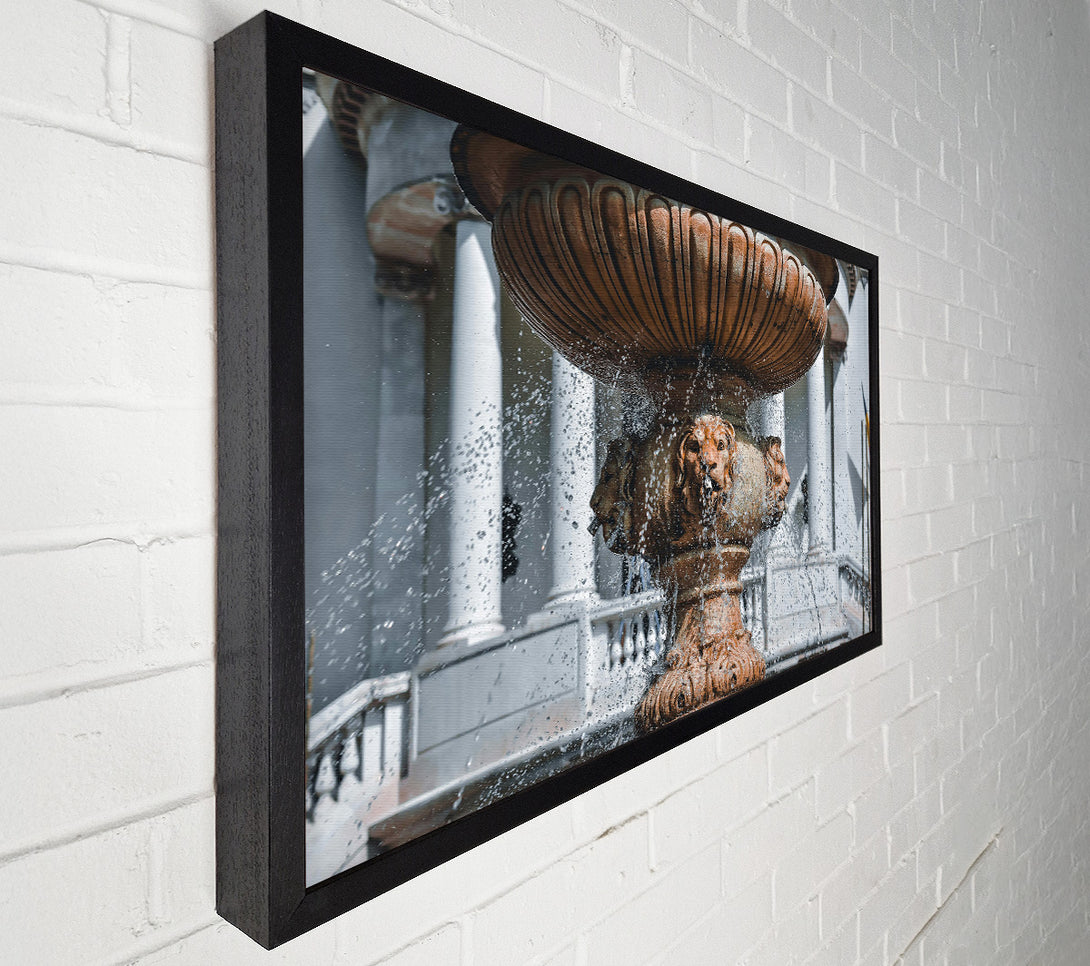  A Canvas Print of The Terracotta Fountain Canvas Art