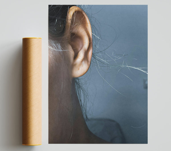 Golden Ear Whispers Print