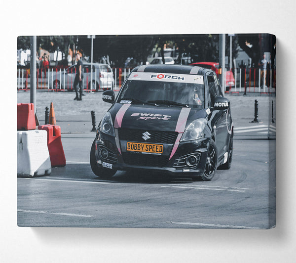  A Canvas Print of Black Swift Sport Canvas Print