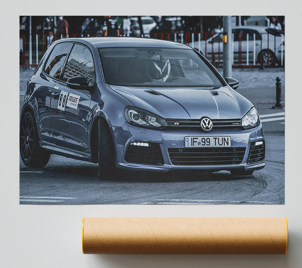 Silver Speed Demon Poster