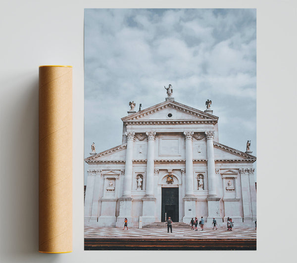 White Stone Sanctuary Print
