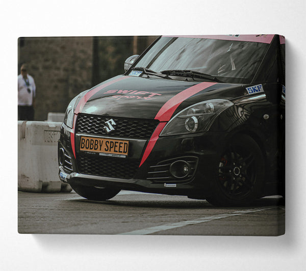  A Canvas Print of Black Swift Speed Canvas Wall Art