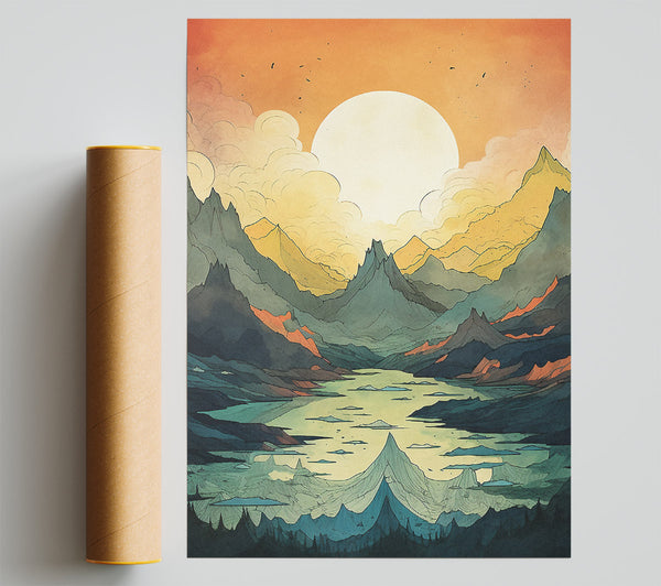 Mountains Of Joy Poster