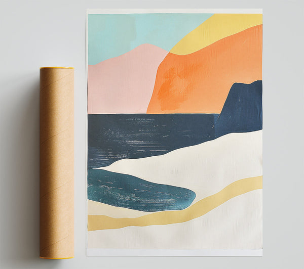 Mountains Out To Sea Print