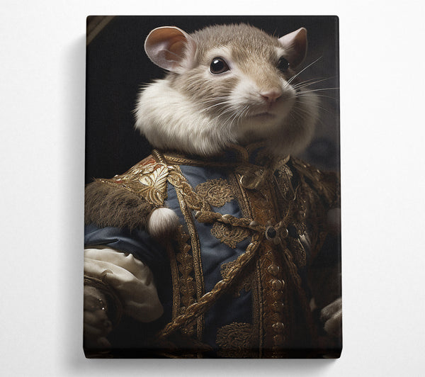  A Canvas Print of Mouse Renaissance Canvas Wall Art