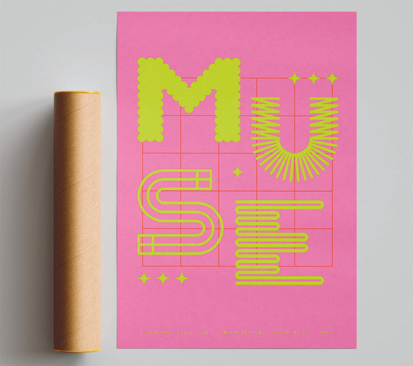 Muse Retro Giclee Print