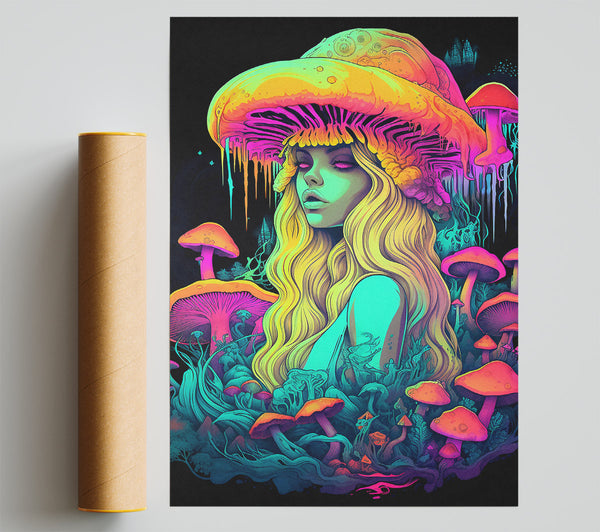 Mushroom Acid Giclee Print