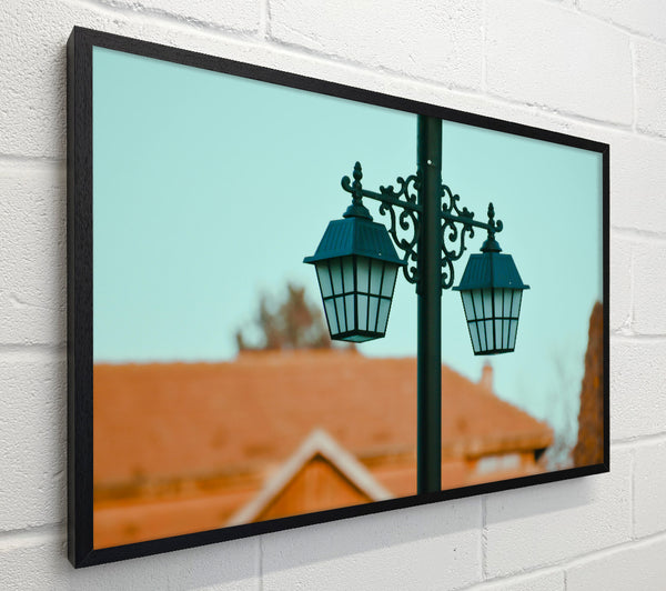 Blue Dusk Street Lights