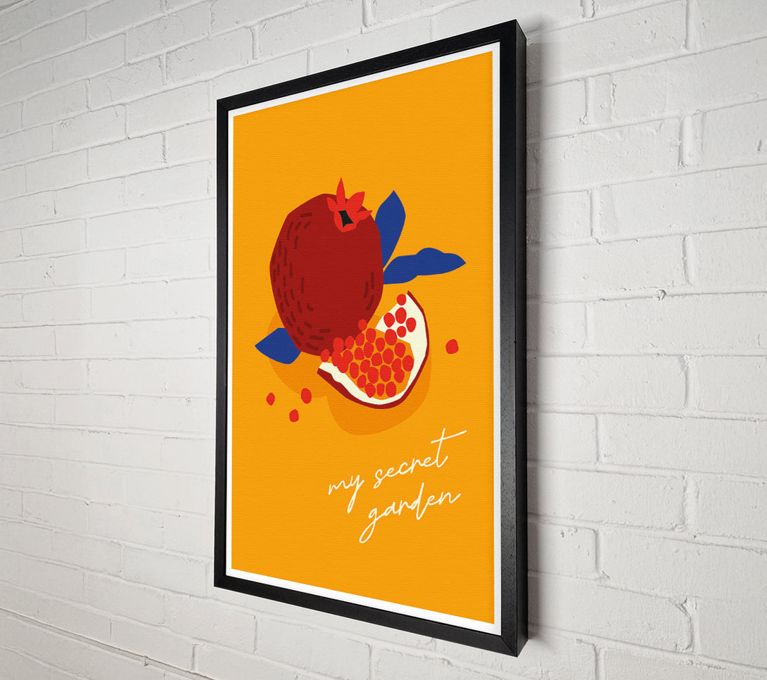  A Canvas Print of My Secret Garden Canvas Print