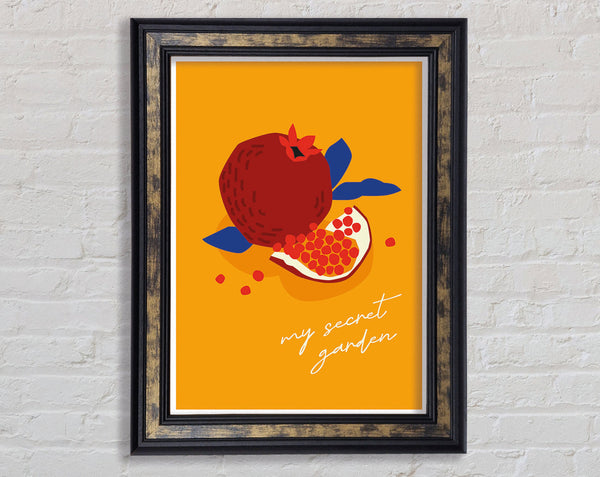 My Secret Garden Framed Print