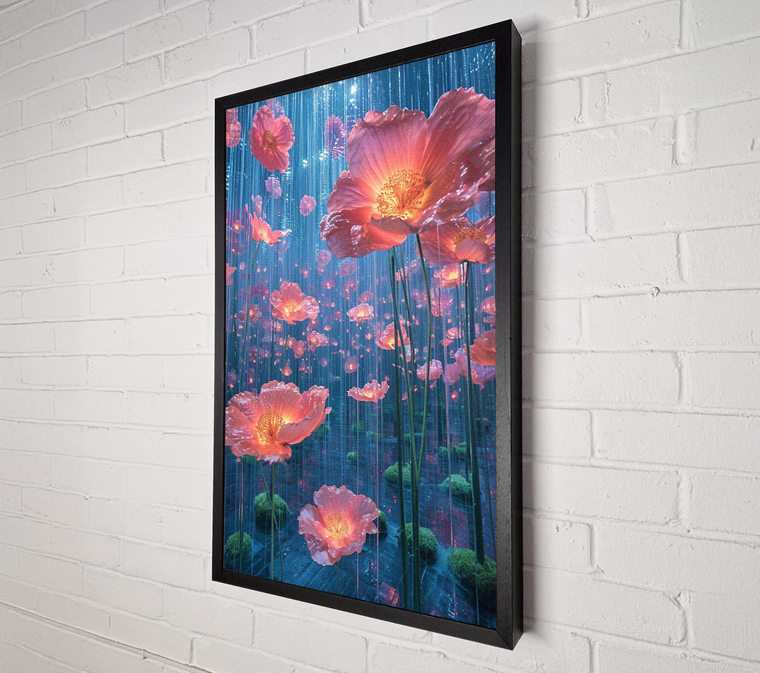  A Canvas Print of Mystical Flowers Canvas Art