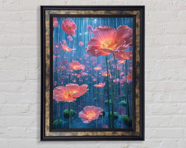 Mystical Flowers Framed Print