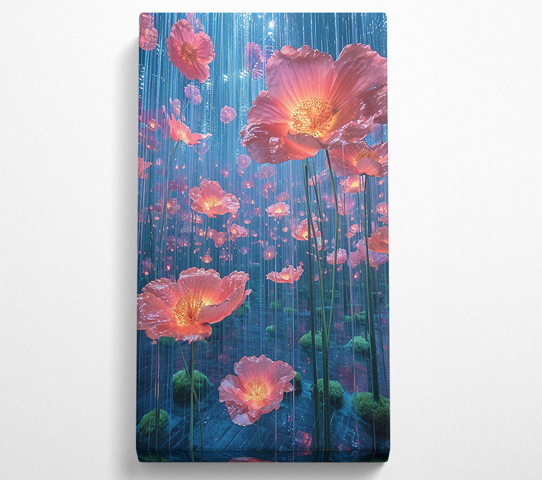  A Canvas Print of Mystical Flowers Canvas Art