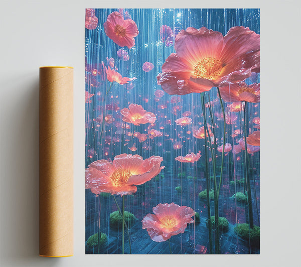 Mystical Flowers Print