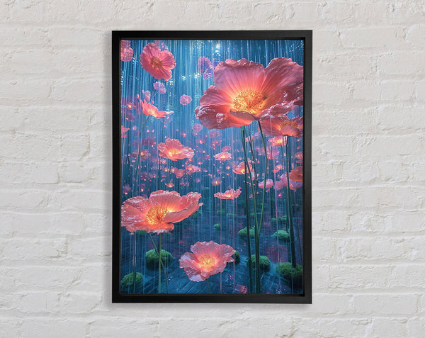 Mystical Flowers Framed Print
