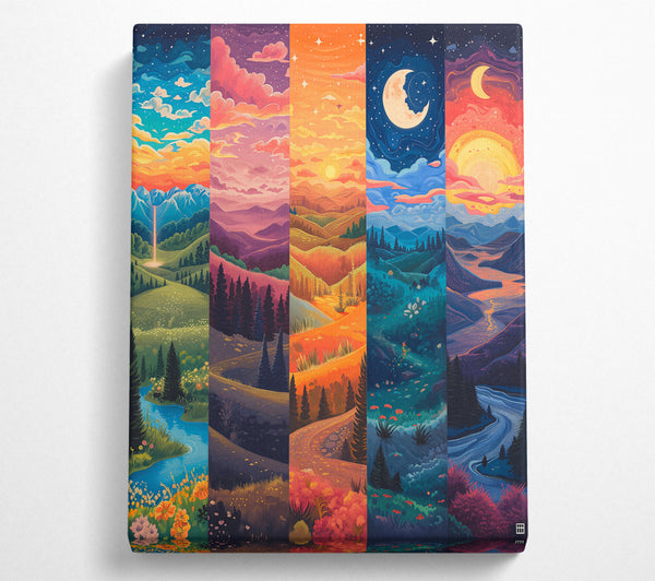  A Canvas Print of Nature Diversity Canvas Print