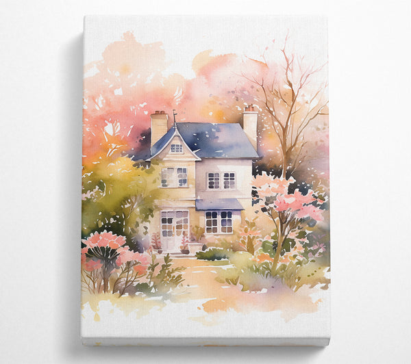  A Canvas Print of Nature House Canvas Print