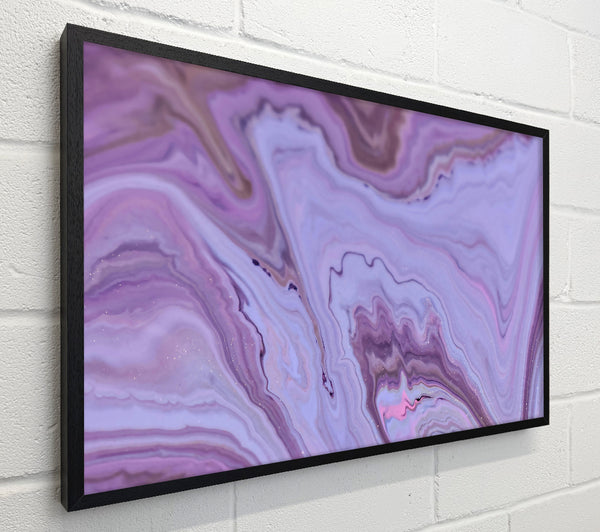 Lavender Swirls And Shimmer