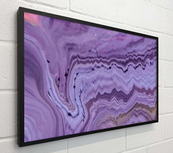 Lavender Swirling Hues