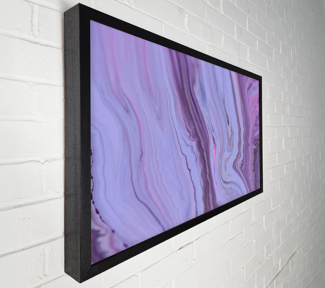  A Canvas Print of Lavender Swirls Canvas Print