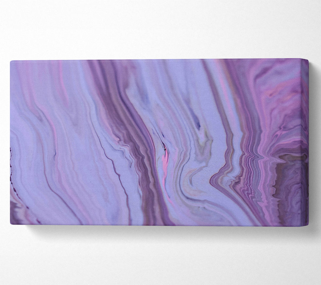  A Canvas Print of Lavender Swirls Canvas Print