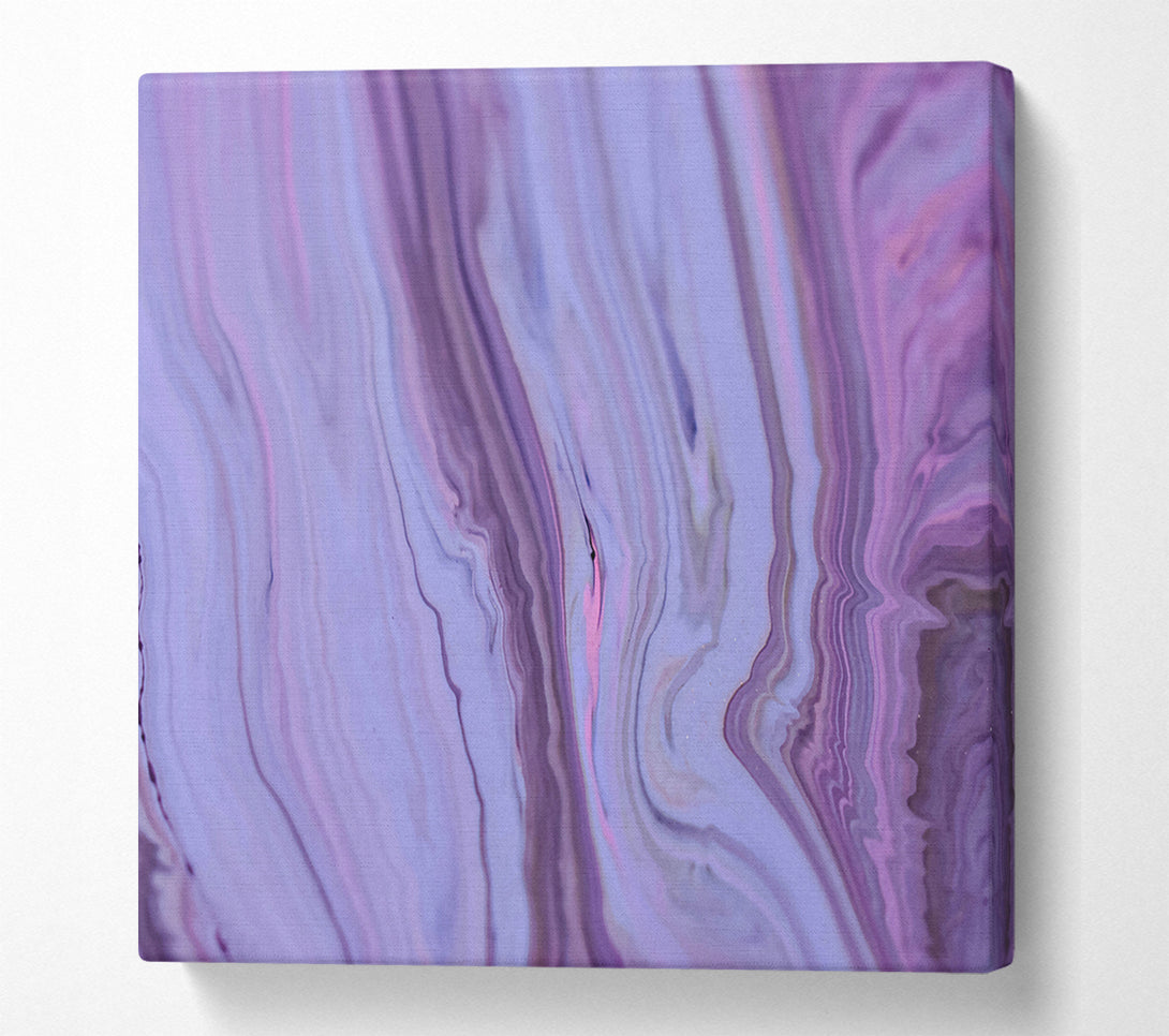  A Canvas Print of Lavender Swirls Canvas Print