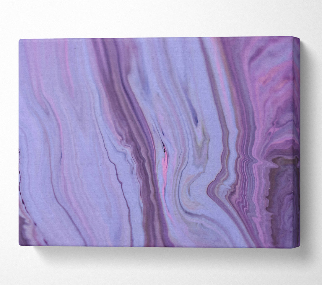  A Canvas Print of Lavender Swirls Canvas Print