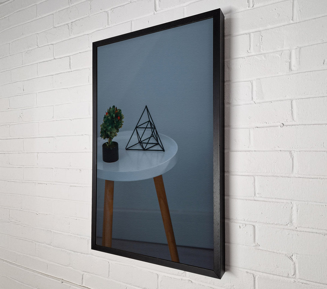  A Canvas Print of White Tabletop Still Life Canvas Art