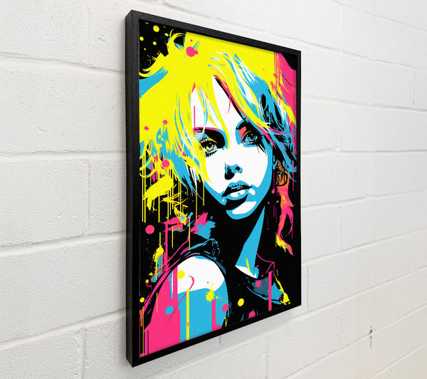 Neon Lady Vector