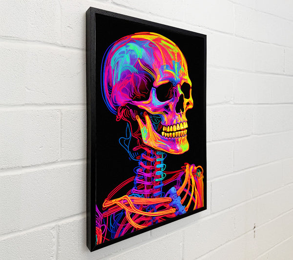 Neon Skeleton Man