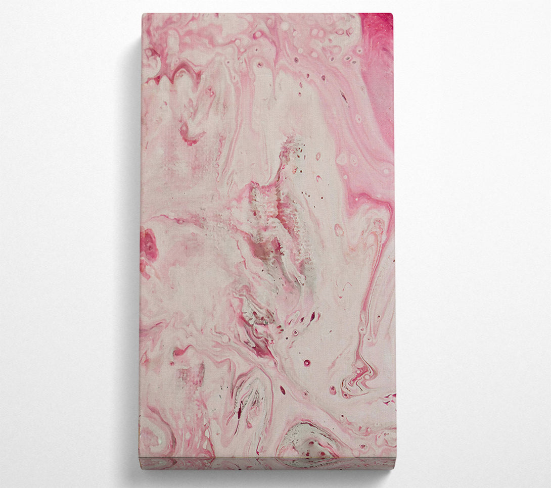  A Canvas Print of Blushing Pink Swirls Canvas Art