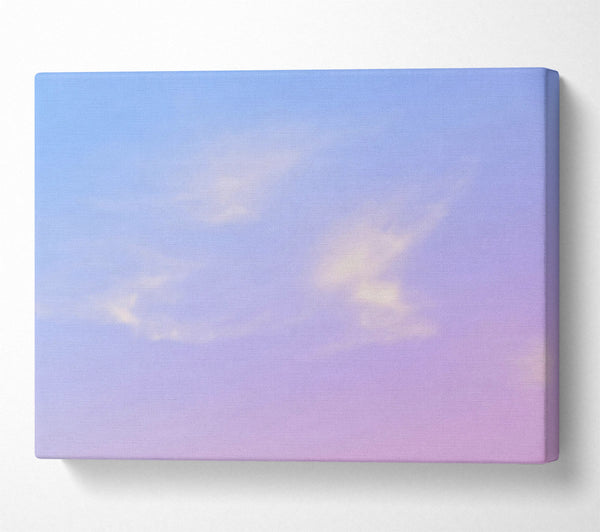  A Canvas Print of Lavender Cloud Dreams Canvas Wall Art