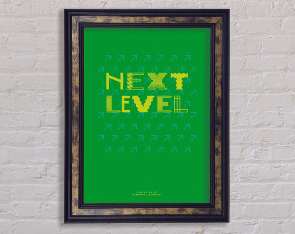 Next Level Retro Framed Print