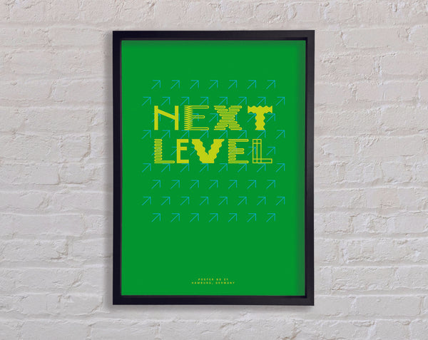 Next Level Retro Framed Print